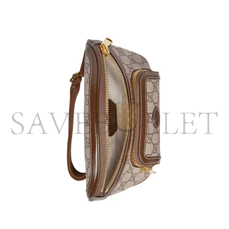 GUCCI INTERLOCKING G BELT BAG 682933 (24*13*5cm)